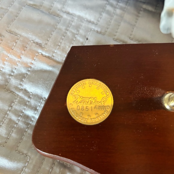 Westland Carousel Horse Music Box - Plays "Carousel Waltz" - #0851 of 15,000 - Picture 3 of 7